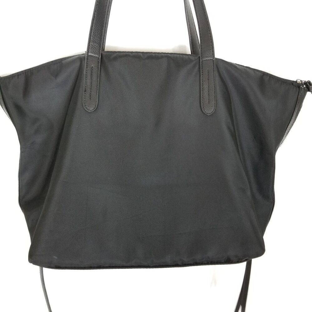 Botkier New York Bond Tote Bag Carry All Shoulder Handbag Nylon Oversized Black - Picture 4 of 9